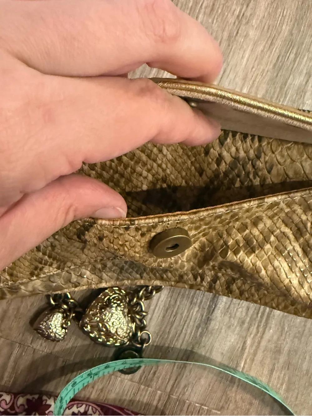 Kathy Van Zeeland snakeskin zeeland